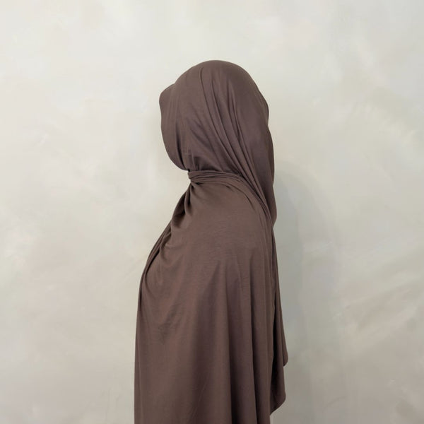 Matching Bamboo Jersey Scarf Set | Truffle